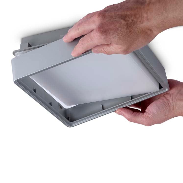 CEILING FIXTURE IP66 KOSSEL DIRECT 300MM E27 30 URBAN GREY 275LM 15-9619-34-M1