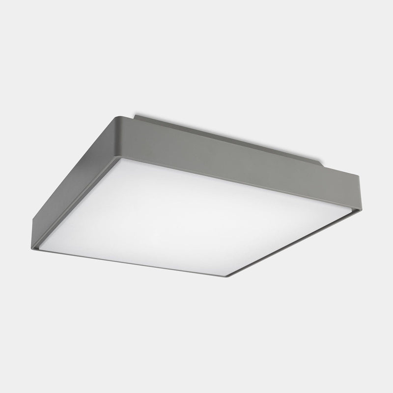 CEILING FIXTURE IP66 KOSSEL DIRECT 300MM E27 30 GREY 275LM