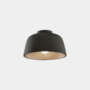 CEILING FIXTURE MISO Ø285MM E27 15 BLACK 422LM