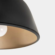 CEILING FIXTURE MISO Ø285MM E27 15 BLACK 422LM