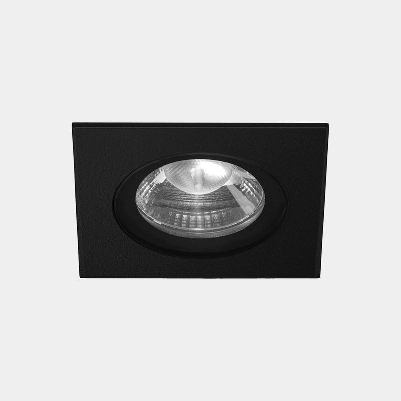 DOWNLIGHT IP66 MAX BIG SQUARE LED 17.3 LED EXTRA WARM-WHITE 2200K BLACK 1984LM