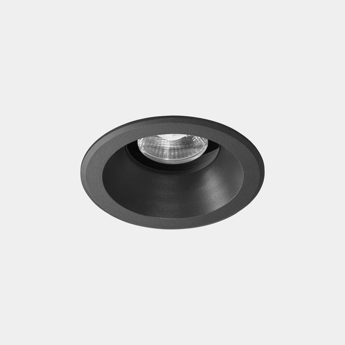 DOWNLIGHT IP66 MAX MEDIUM ROUND LED 4 LED NEUTRAL-WHITE 4000K BLACK 286LM