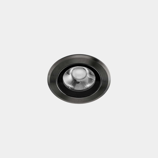 DOWNLIGHT IP66 MAX MEDIUM ROUND LED 6 LED WARM-WHITE 3000K GUN METAL PVD 204LM