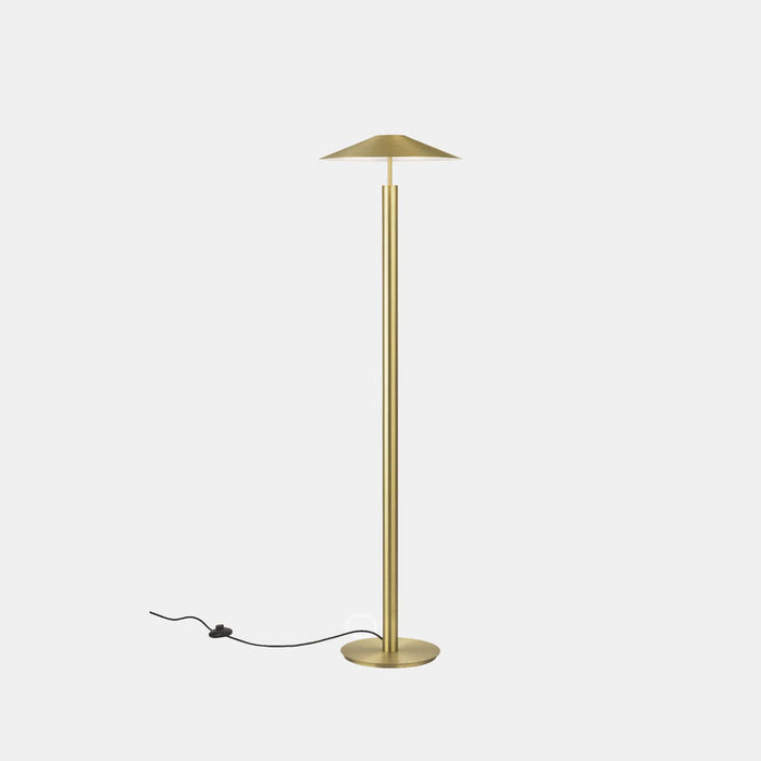 FLOOR LAMP H LED 27.7 LED WARM-WHITE 2700K ON-OFF MATTE GOLD 1207LM