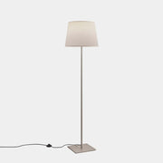 FLOOR LAMP METRICA SQUARE E27 15 SATIN NICKEL 476LM