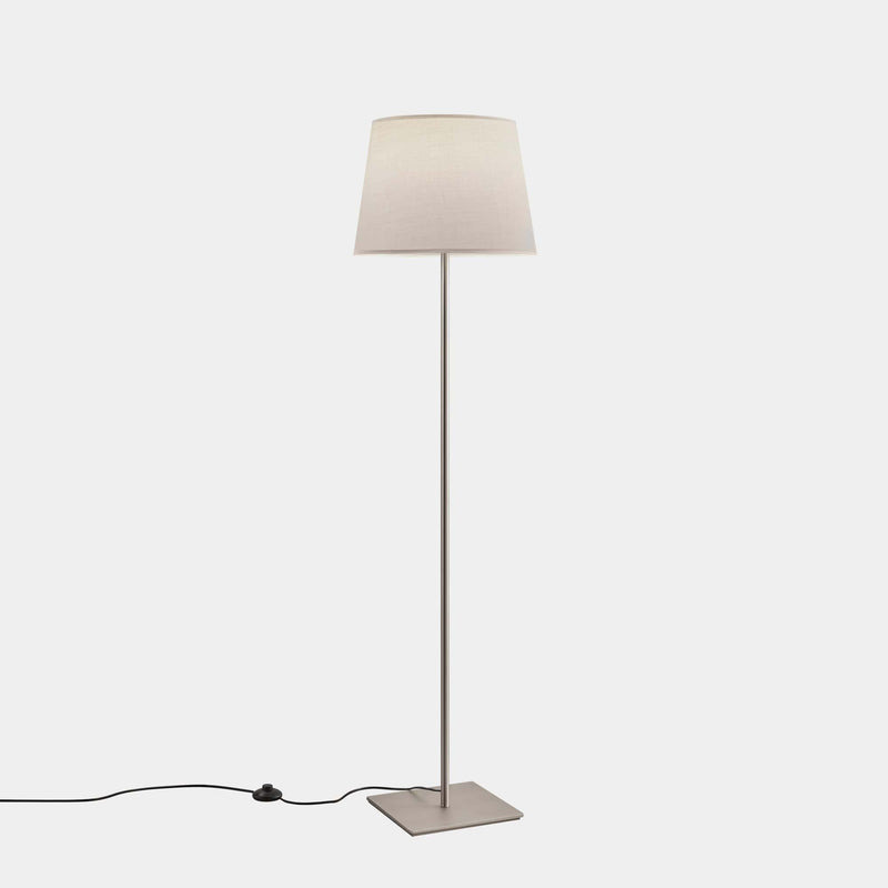 FLOOR LAMP METRICA SQUARE E27 15 SATIN NICKEL 476LM 25-8350-81-82