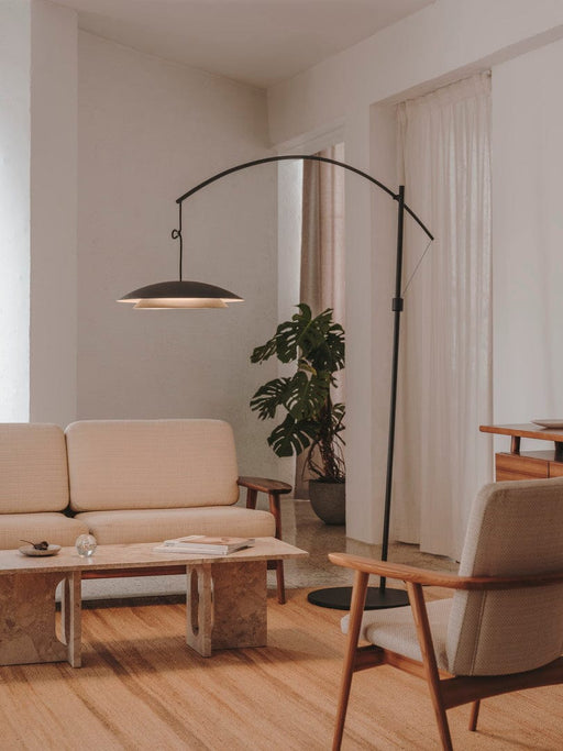 FLOOR LAMP NOWAY BIG LED 25.4 SW 2700-3000-4000K PUSH BLACK 813LM