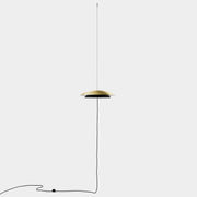 FLOOR LAMP NOWAY DOUBLE SCREEN LED 18 LED WARM-WHITE 3000K ON-OFF MATTE GOLD 495