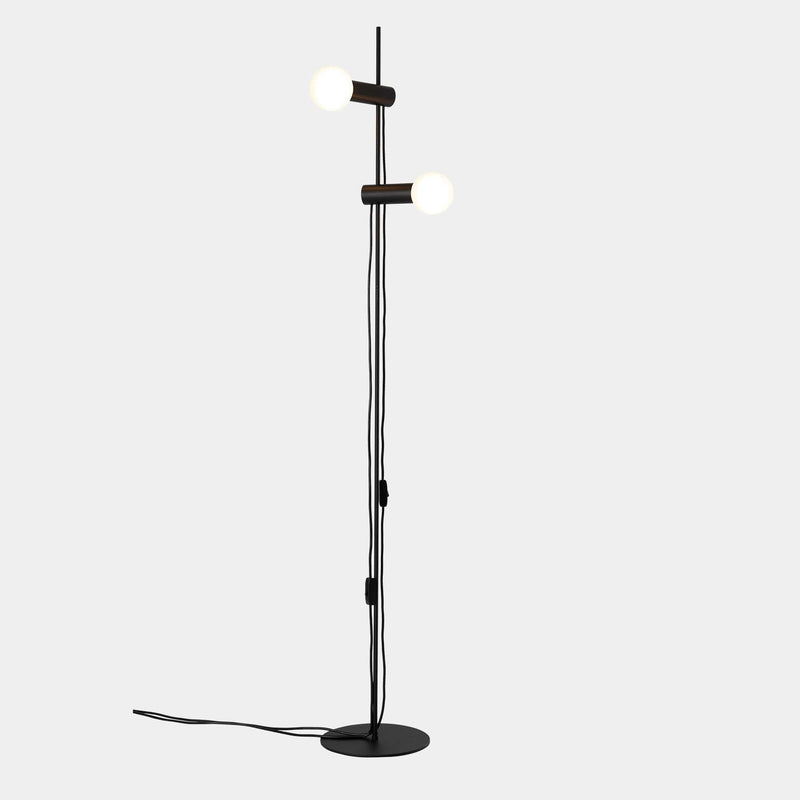 FLOOR LAMP NUDE DOUBLE E27 30 BLACK 25-8521-05-05