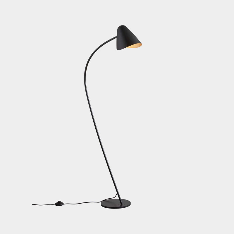 FLOOR LAMP ORGANIC E27 15 BLACK 771LM