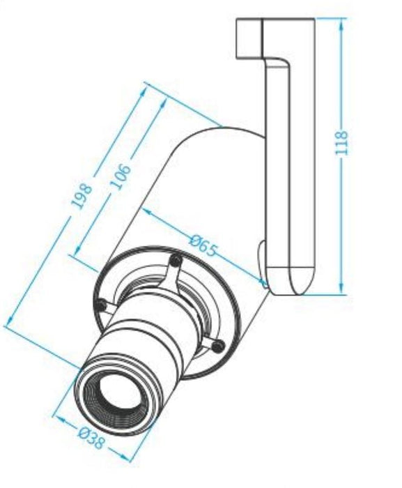 Framing Projector Spotlight Contour Zoom & Focus 3 Circuit Track Mount 10Watt CRI90 +