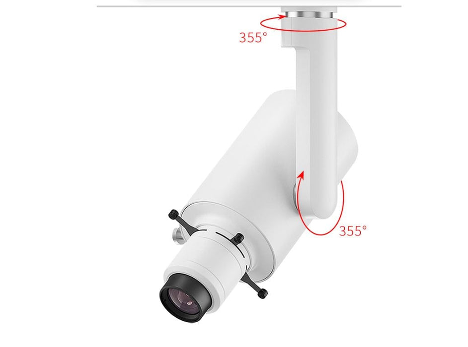 Framing Projector Zoom & Focus 3 Circuit CRI97 Track Mount 20Watt Dimmable