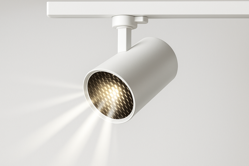 its too dark, need to show the white body of the tracklight itself as well