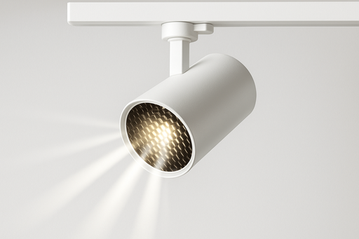 its too dark, need to show the white body of the tracklight itself as well