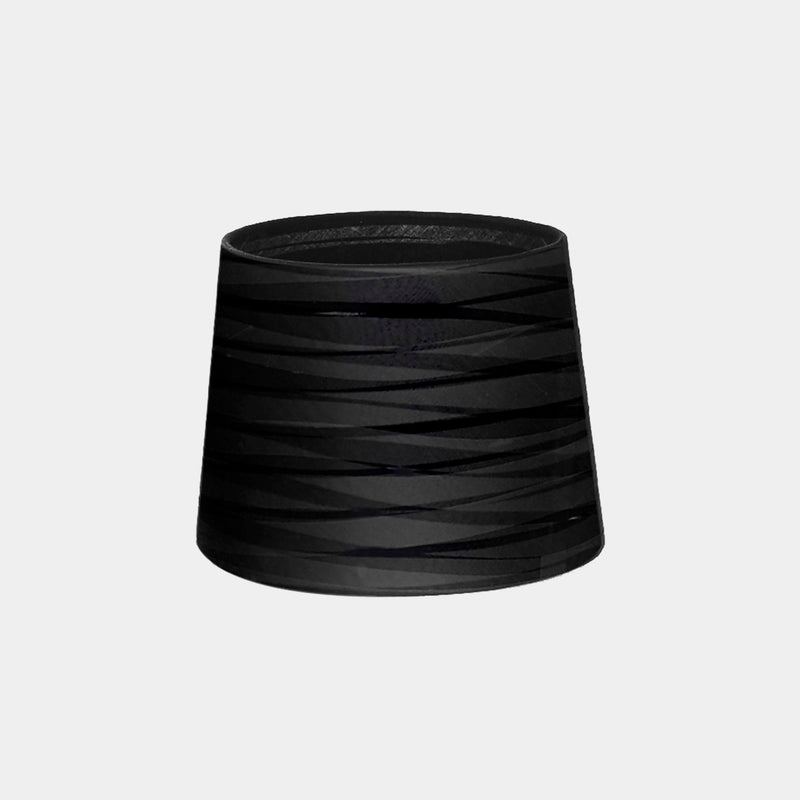 LAMP SHADE (ACCESSORY) SHADE HORIZONTAL WRAPPING Ø200MM BLACK PAN-219-05