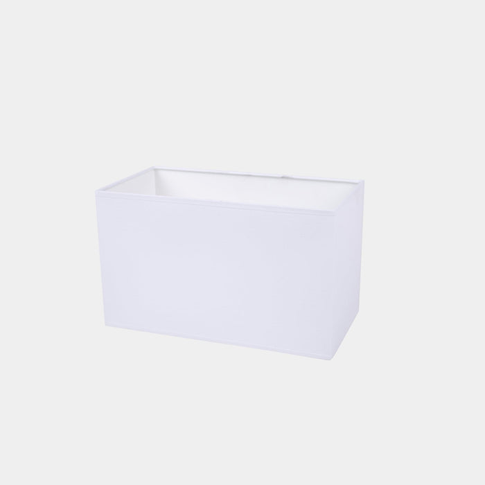 LAMP SHADE (ACCESSORY) SHADE RECTANGULAR 400X230X200MM WHITE PAN-183-14