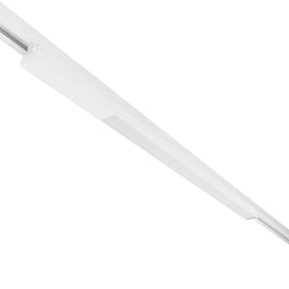 White Linear Track Light Fitting, LIN18, Dimmable, for Single Circuit White track Lighting