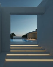 LINEAL LIGHTING SYSTEM IP66-IP67 PATH LED 9.6 LED WARM-WHITE 3000K ANODISED ALUM