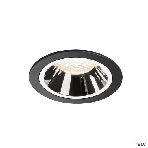 Numinos Dl L, Indoor Led Recessed Ceiling Light Black/chrome 4000k 20° - Toplightco