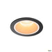 Numinos Dl L, Indoor Led Recessed Ceiling Light Black/white 2700k 40° - Toplightco