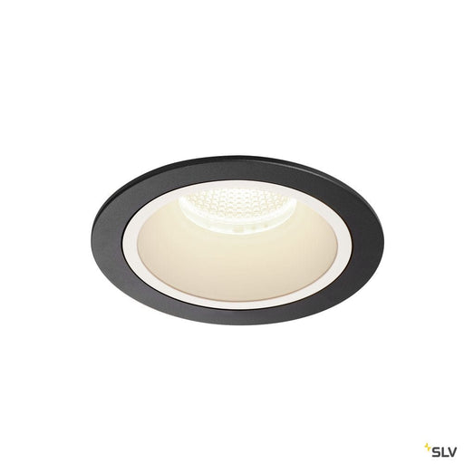 Numinos Dl L, Indoor Led Recessed Ceiling Light Black/white 4000k 40° - Toplightco
