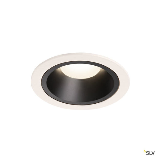 Numinos Dl L, Indoor Led Recessed Ceiling Light White/black 4000k 55° - Toplightco