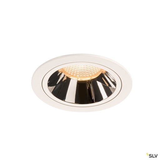 Numinos Dl L, Indoor Led Recessed Ceiling Light White/chrome 2700k 55° - Toplightco