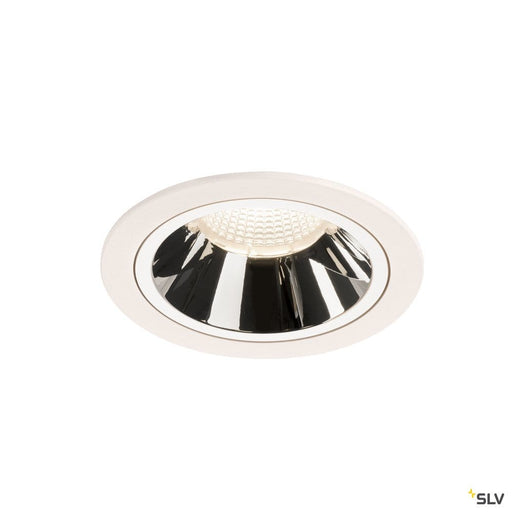 Numinos Dl L, Indoor Led Recessed Ceiling Light White/chrome 4000k 20° - Toplightco