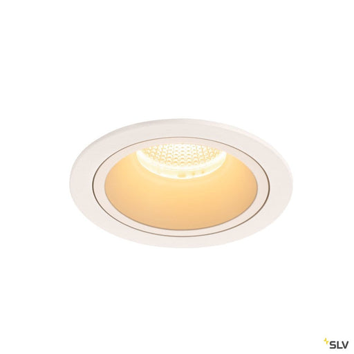 Numinos Dl L, Indoor Led Recessed Ceiling Light White/white 3000k 40° - Toplightco