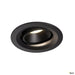 Numinos Dl M, Indoor Led Recessed Ceiling Light Black/black 4000k 20° Gimballed, Rotating And Pivoting - Toplightco