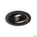 Numinos Dl M, Indoor Led Recessed Ceiling Light Black/black 4000k 40° Gimballed, Rotating And Pivoting - Toplightco