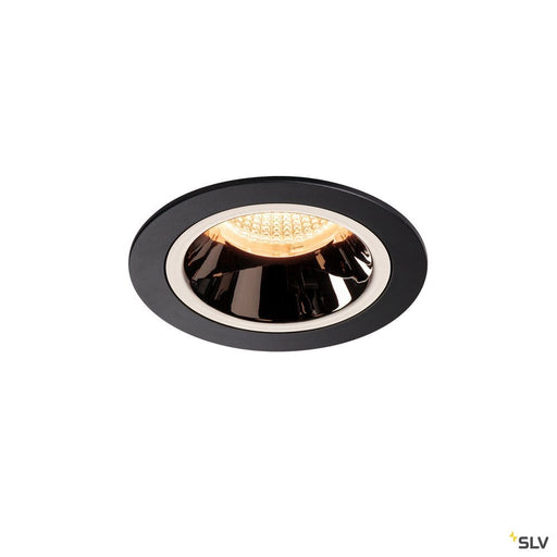 Numinos Dl M, Indoor Led Recessed Ceiling Light Black/chrome 2700k 20° - Toplightco