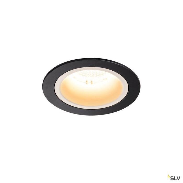 Numinos Dl M, Indoor Led Recessed Ceiling Light Black/white 3000k 20° - Toplightco