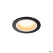 Numinos Dl M, Indoor Led Recessed Ceiling Light Black/white 3000k 20° - Toplightco