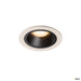 Numinos Dl M, Indoor Led Recessed Ceiling Light White/black 2700k 40° - Toplightco