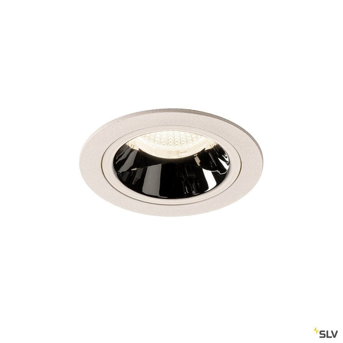 Numinos Dl M, Indoor Led Recessed Ceiling Light White/chrome 4000k 20° - Toplightco