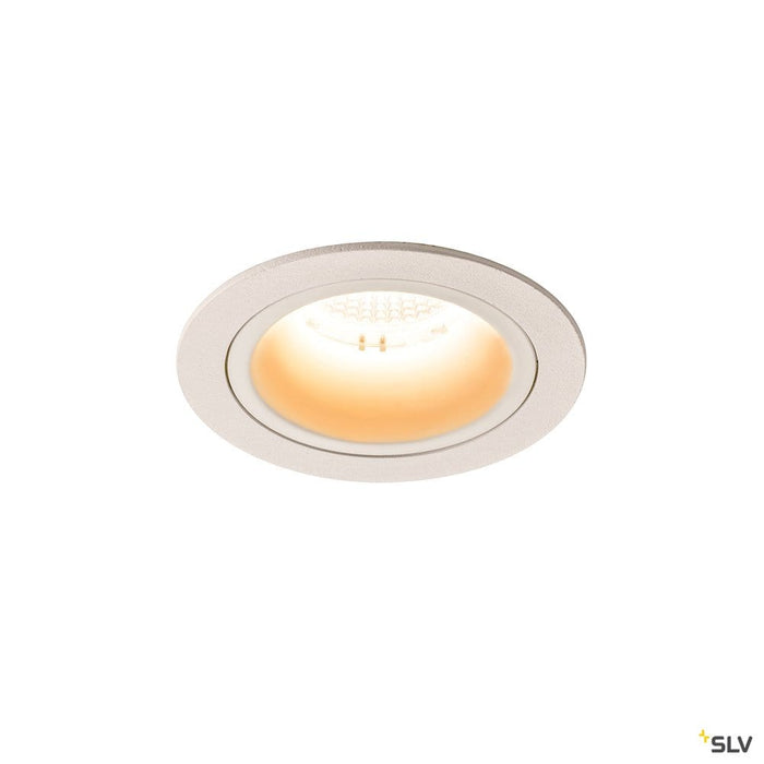 Numinos Dl M, Indoor Led Recessed Ceiling Light White/white 2700k 20° - Toplightco