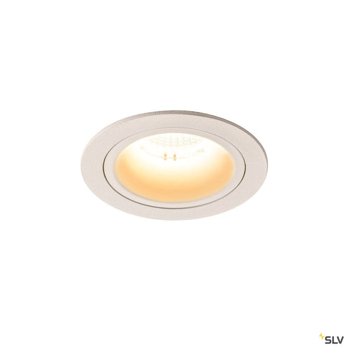 Numinos Dl M, Indoor Led Recessed Ceiling Light White/white 3000k 20° - Toplightco