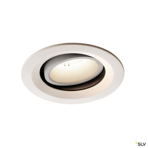 Numinos Dl M, Indoor Led Recessed Ceiling Light White/white 4000k 20° Gimballed, Rotating And Pivoting - Toplightco