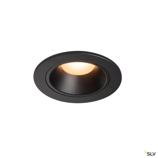 Numinos Dl S, Indoor Led Recessed Ceiling Light Black/black 2700k 20° Gimballed, Rotating And Pivoting - Toplightco