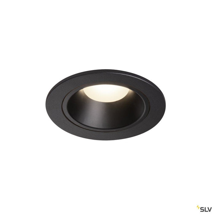 Numinos Dl S, Indoor Led Recessed Ceiling Light Black/black 4000k 40° - Toplightco