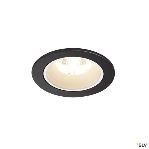 Numinos Dl S, Indoor Led Recessed Ceiling Light Black/white 4000k 40° - Toplightco