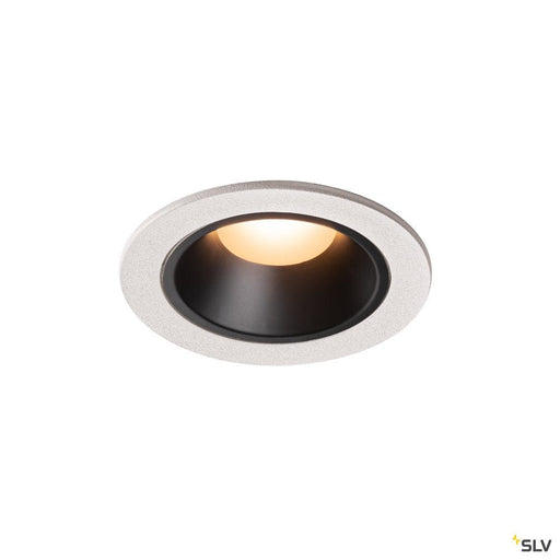 Numinos Dl S, Indoor Led Recessed Ceiling Light White/black 2700k 55° - Toplightco