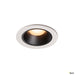 Numinos Dl S, Indoor Led Recessed Ceiling Light White/black 2700k 55° - Toplightco
