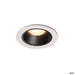 Numinos Dl S, Indoor Led Recessed Ceiling Light White/black 3000k 20° - Toplightco