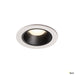 Numinos Dl S, Indoor Led Recessed Ceiling Light White/black 4000k 20° - Toplightco