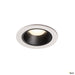 Numinos Dl S, Indoor Led Recessed Ceiling Light White/black 4000k 55° - Toplightco