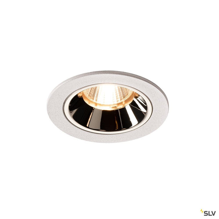 Numinos Dl S, Indoor Led Recessed Ceiling Light White/chrome 2700k 40° - Toplightco