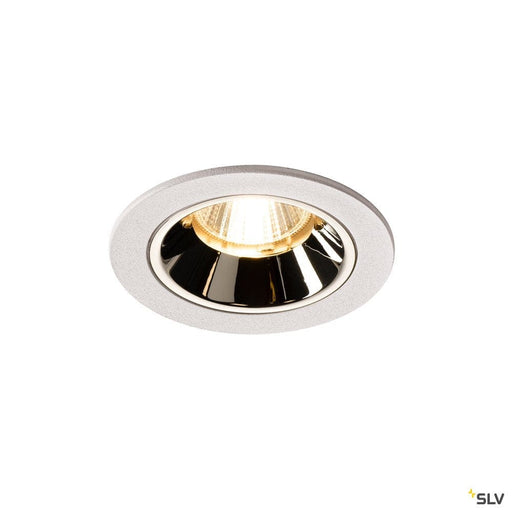 Numinos Dl S, Indoor Led Recessed Ceiling Light White/chrome 3000k 20° - Toplightco