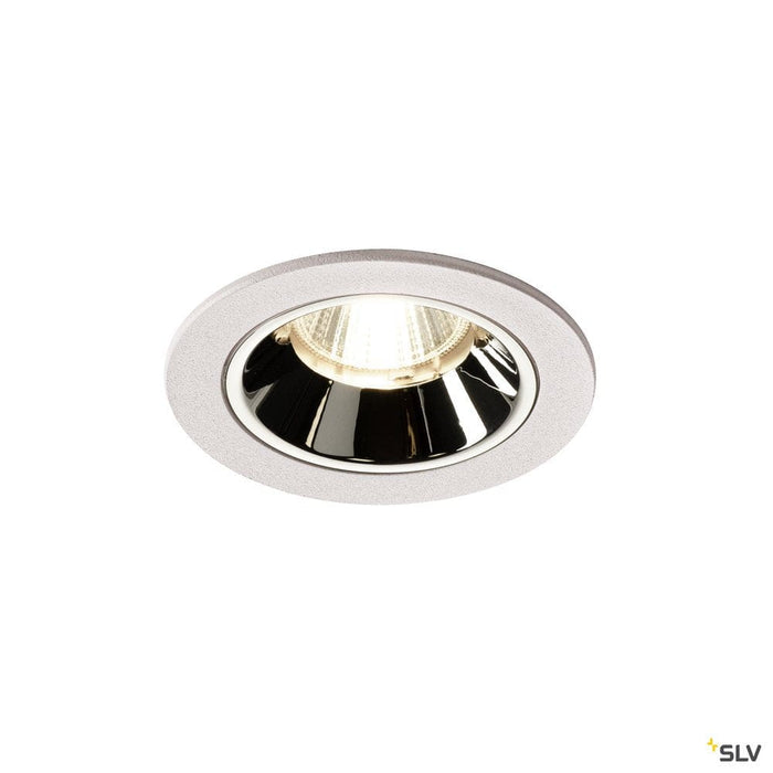 Numinos Dl S, Indoor Led Recessed Ceiling Light White/chrome 4000k 20° - Toplightco